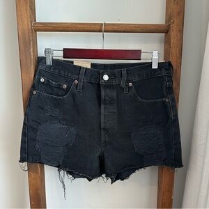 NWT Levi’s 501° ORIGINAL HIGH RISE JEAN SHORTS